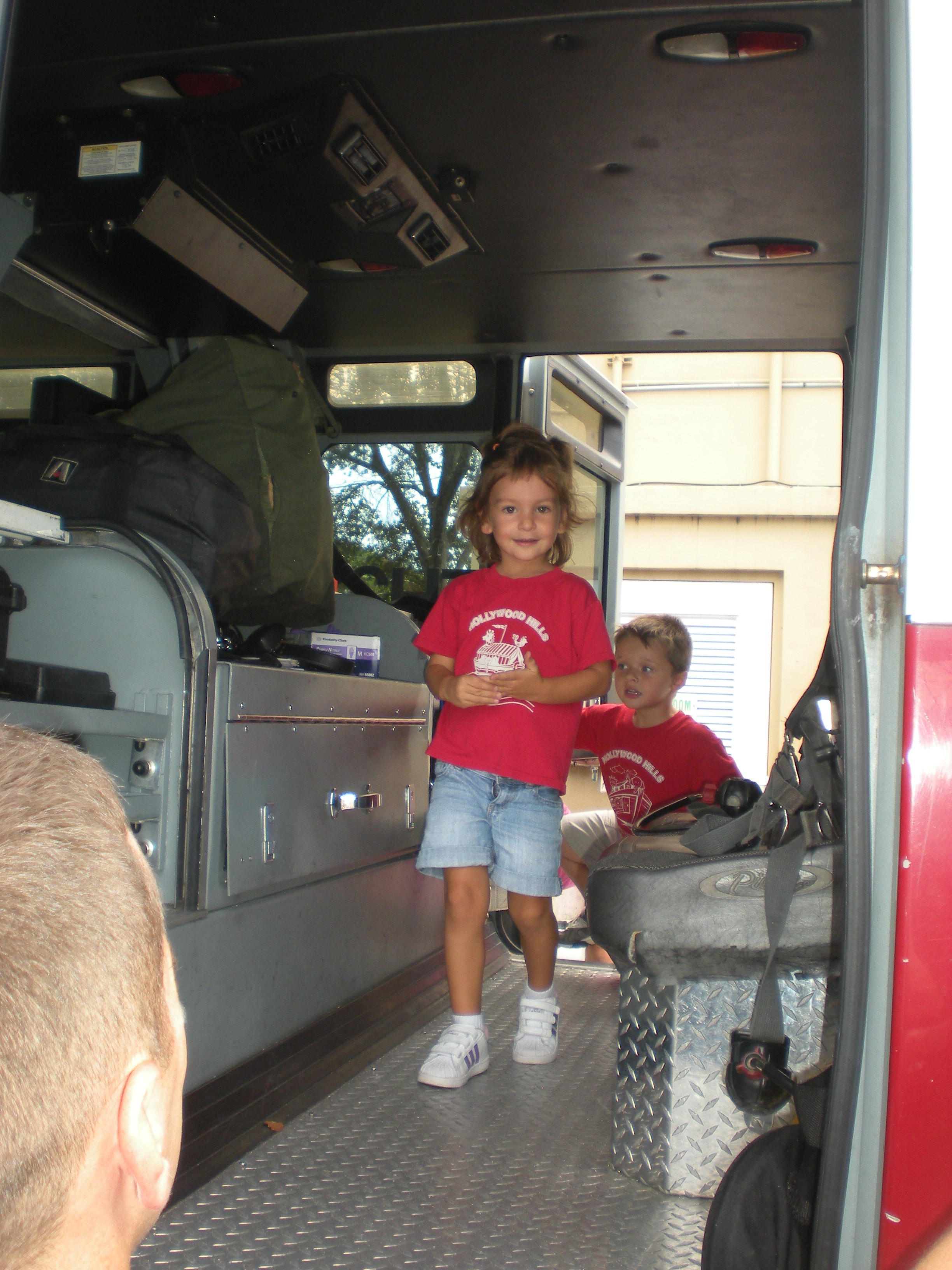 Fire Truck visit